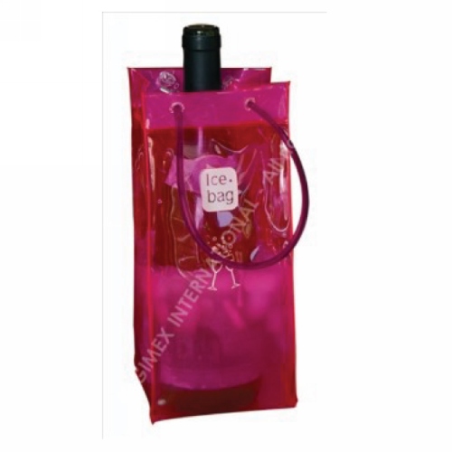 Champagnekoeler of wijnkoeler Ice Bag Design Collection Pink 